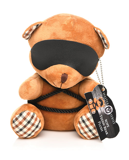 XR, LLC Master Series Rope Teddy Bear Plush, 9-Inch – Kink Lifestyle Accent