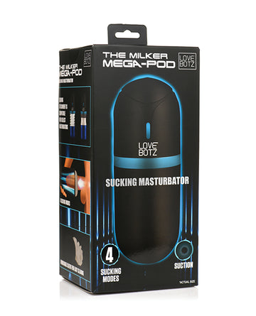 XR Milker Mega-Pod Sucking Masturbator, TPE, Rechargeable