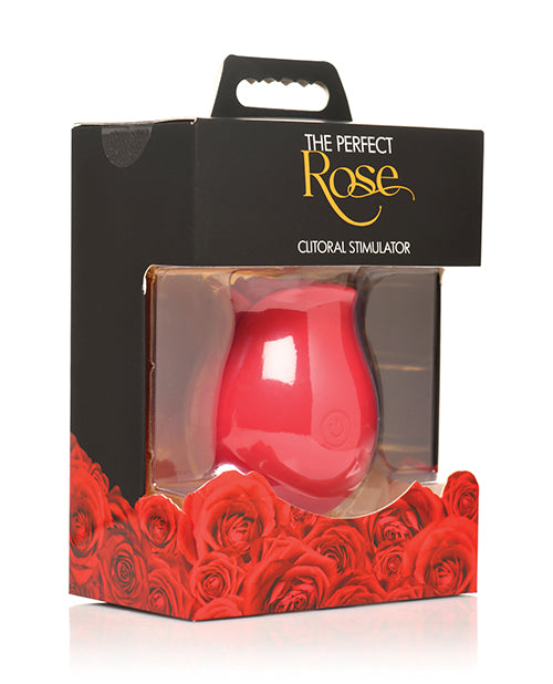 Xr llc AH340-Red Bloomgasm Rose Clitoral Stimulator, Red