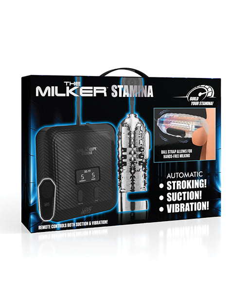 XR, LLC AH342 Milker Stamina, TPE Sleeve, Rechargeable Bullet, LED