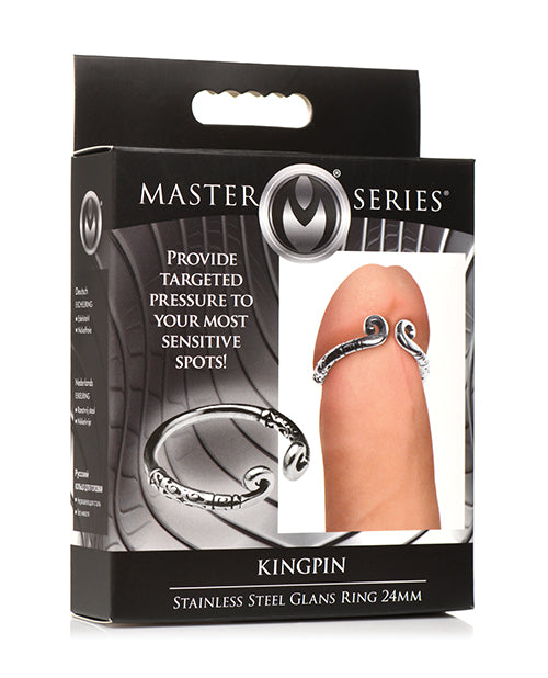 Master Series Kingpin Glans Ring, 24mm Nickel-Free Stainless Steel
