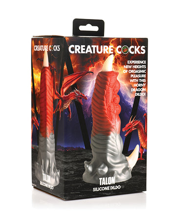 Creature Cocks Talon Silicone Dildo, 7.1-inch Fantasy Toy