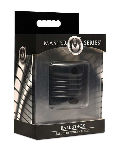 XR, LLC AH423-Black Master Series Ball Stretcher, Black TPE