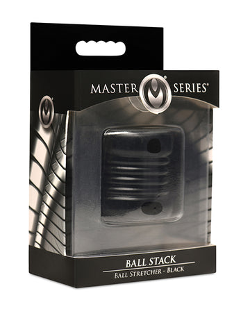 XR, LLC AH423-Black Master Series Ball Stretcher, Black TPE
