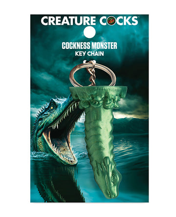 XR, LLC AH428 Creature Cocks Keychain, Silicone, Multi Color