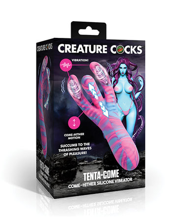 Creature Cocks Tenta-Come Triple Tentacle Vibrator, 3 Speeds & 7 Patterns