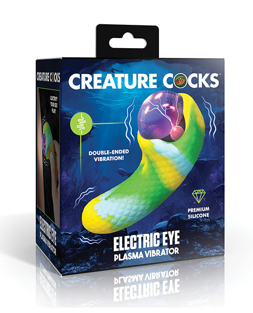 Creature Cocks Electric Eye Plasma Vibrator, Dual Motor & Rechargeable Silicone