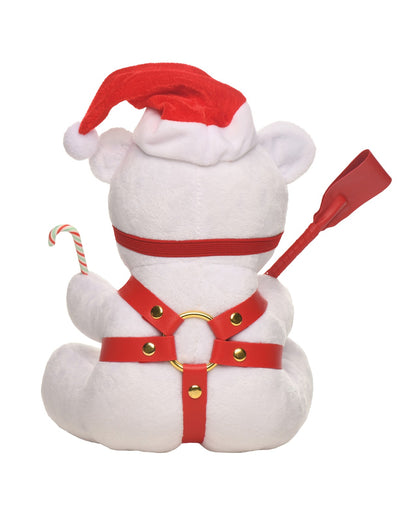XR, LLC Master Series Holiday Bondage Teddy Bear Plush, White