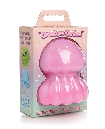 XR, LLC AH776 Glow Jelly Licking & Vibrating Stimulator