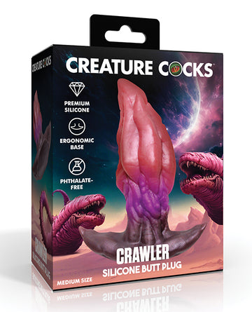XR, LLC AH818-M Creature Silicone Butt Plug, Medium
