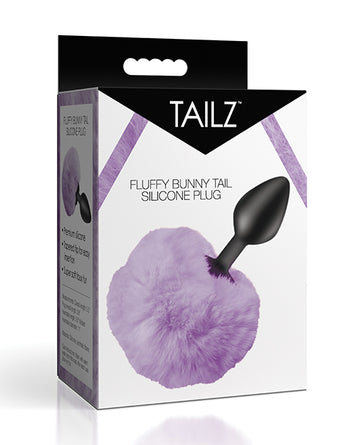 XR, LLC AH843-Purple Bunny Tail Plug - Purple