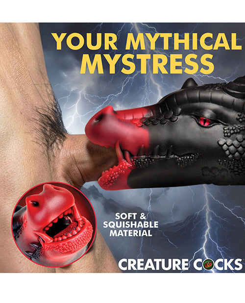 Creature Cocks Drago Silicone Adult Toy, 5.7 in. Tunnel