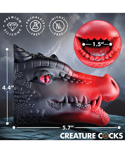Creature Cocks Drago Silicone Adult Toy, 5.7 in. Tunnel