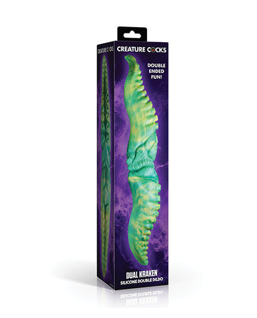 XR, LLC Creature Cocks Dual Kraken Silicone Double-Ended Adult Toy