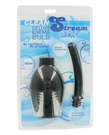 XR KL720 CleanStream Deluxe Enema Bulb, 5.5" Bulb, 5.25" Nozzle
