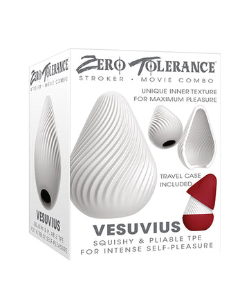 Evolved ZE-MS-3442-2 Vesuvias Stroker, White