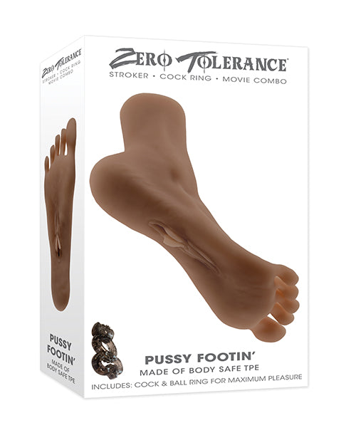 Evolved ZE-MS-3458-2 Zero Tolerance Foot Masturbator, Beige