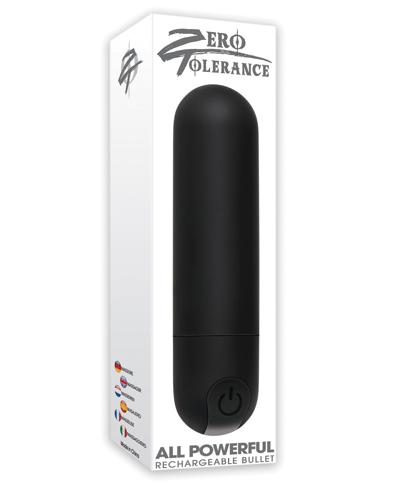 Evolved Zero Tolerance All Powerful Rechargeable Bullet, 3-Inch, 10 Speeds