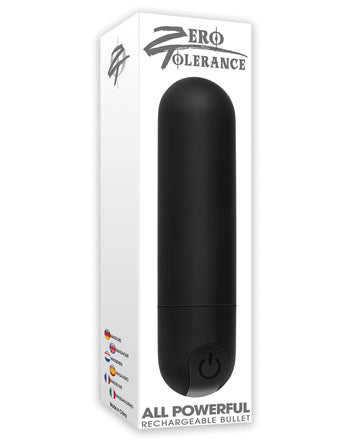 Evolved Zero Tolerance All Powerful Rechargeable Bullet, 3-Inch, 10 Speeds
