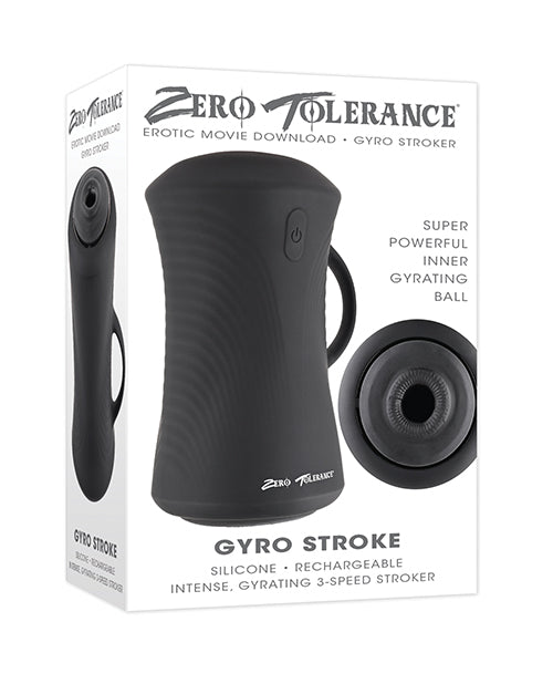 Evolved ZE-RS-1652-2 Gyro Stroke Stroker, Black, 3 Speeds, Waterproof
