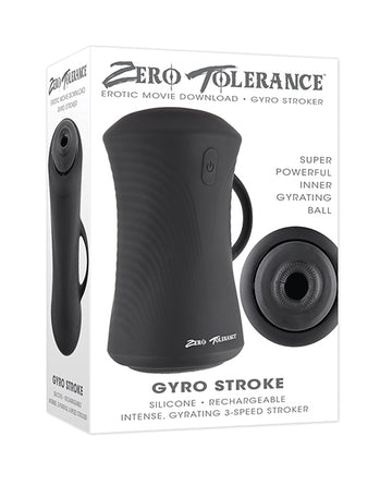 Evolved ZE-RS-1652-2 Gyro Stroke Stroker, Black, 3 Speeds, Waterproof