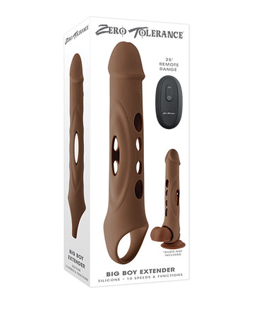 Evolved ZE-RS-3441-2 Big Boy Extender, Remote Control, Brown, 10 Speeds