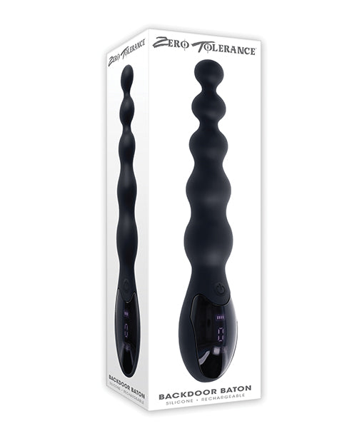 Evolved ZE-RS-5155-2 Zero Tolerance Beaded Anal Vibrator, Black