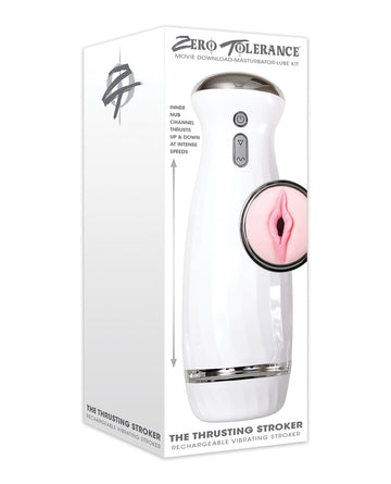 Evolved ZE-RS-5583-2 The Thrusting Stroker Rechargeable, White