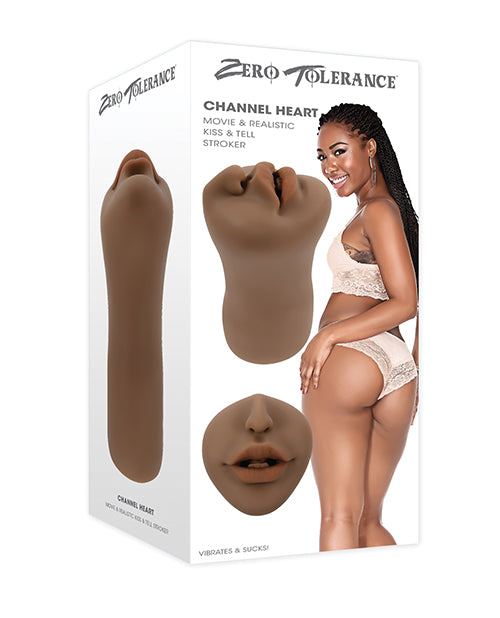 ZE-RS-5902-2 Zero Tolerance Channel Heart Movie Realistic Kiss Stroker