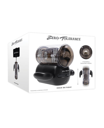 Evolved ZE-RS-6817-2 Hold Me Tight Black Vibrating Stroker