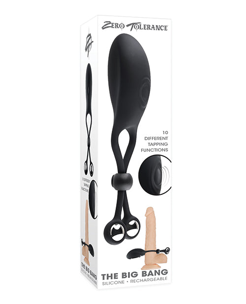 Evolved ZE-RS-8256-2 The Big Bang Tapping Ring, Vibrating, 10 Speeds