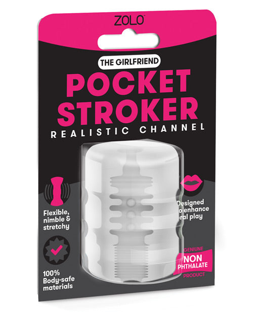 Xgen ZO-6003 Girlfriend Pocket Stroker, Clear TPE