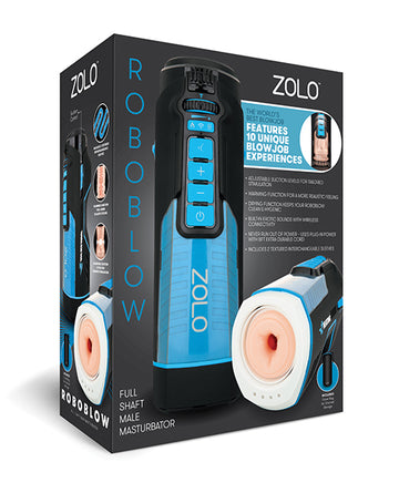 Xgen ZO-6032 ZOLO Blowbot, Silicone, Warming Function, Ivory