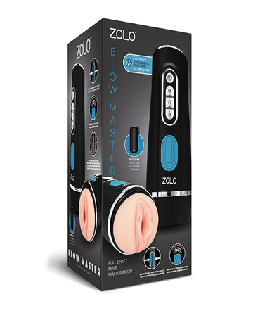 Xgen ZO-6053 ZOLO Blow Master Male Masturbator, Ivory
