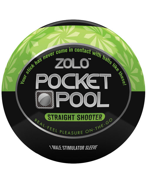 Xgen ZO-5015 ZOLO Pocket Pool Straight Shooter, Green