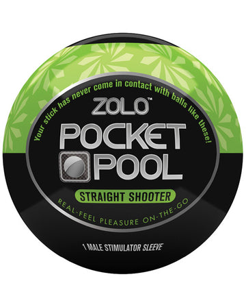 Xgen ZO-5015 ZOLO Pocket Pool Straight Shooter, Green